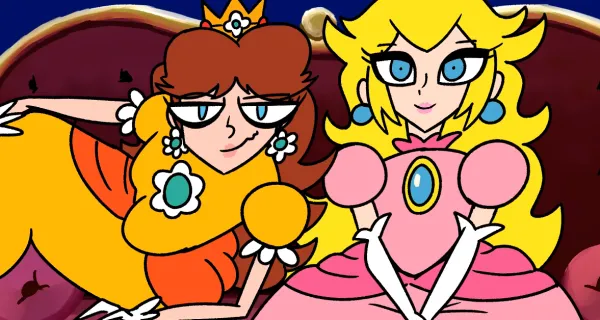 Peach & Daisy Poop Desperation